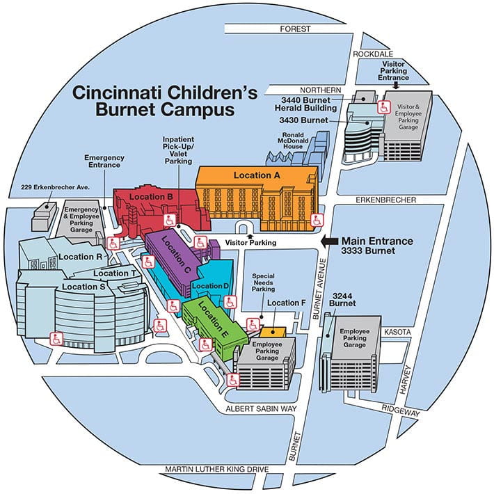Special needs access locations. Special needs access locations.